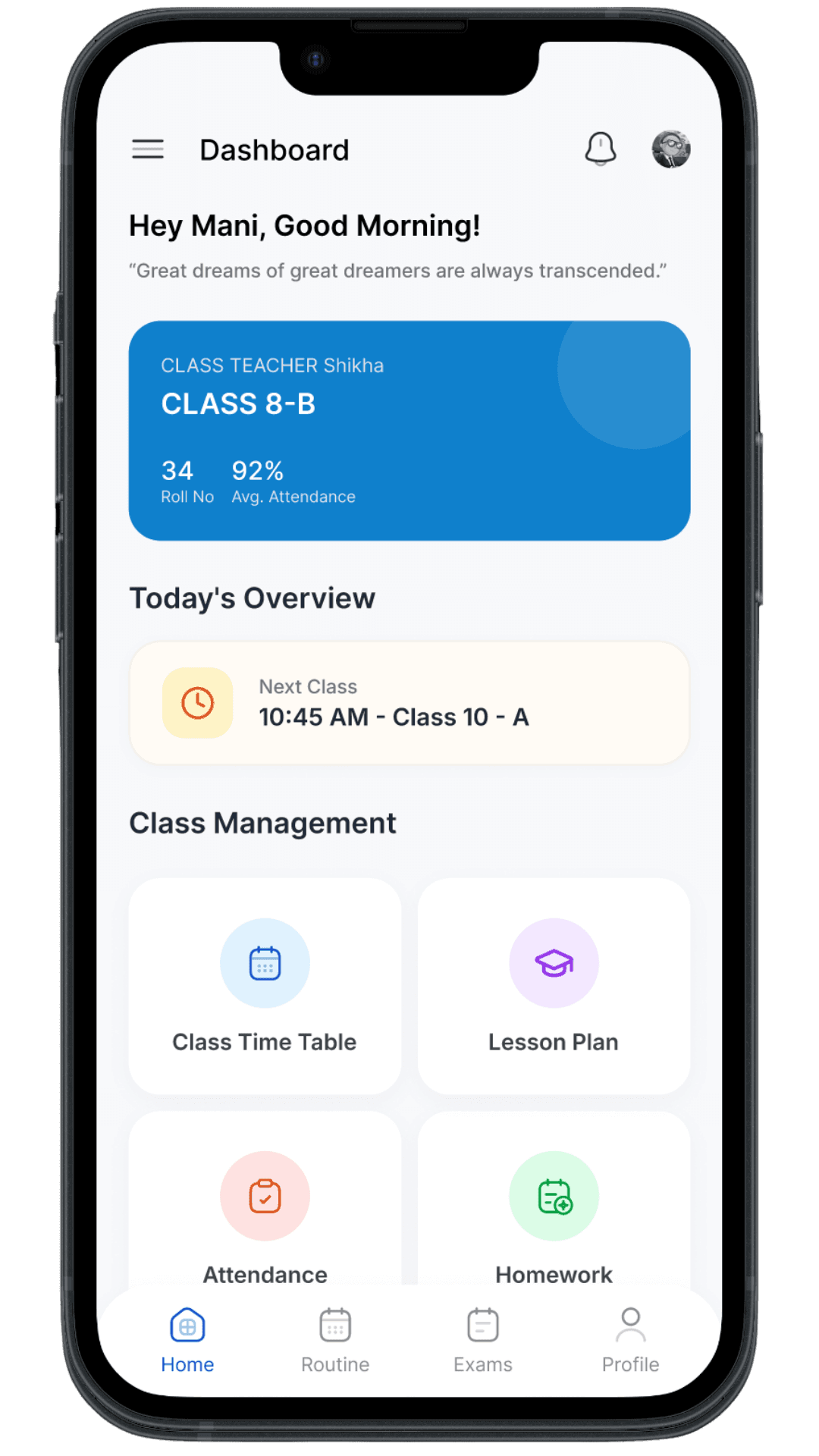 Parent App screenshot
